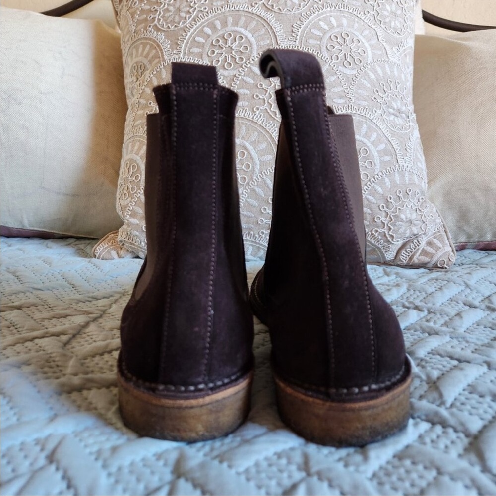 Bottega Veneta Brown Chelsea Ankle Boots - Picture 5 of 9